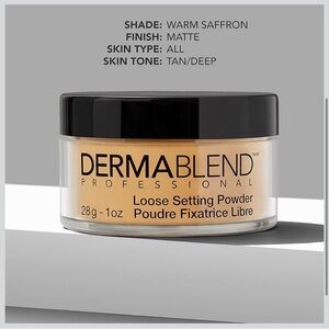 Dermablend Loose Setting Powder, Warm Saffron